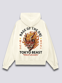 Furia del Oni Sudadera con Capucha