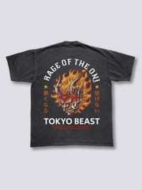 Furia del Oni Camiseta Vintage