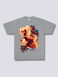 Estampado Frontal - Rojo Koi Camiseta