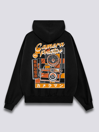 Cámara Retro Sudadera con Capucha