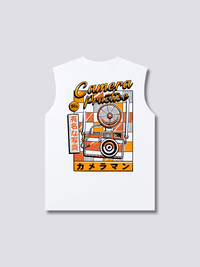 Cámara Retro Camiseta sin Mangas