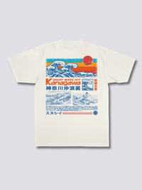 Ola Retro Camiseta