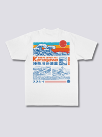 Ola Retro Camiseta
