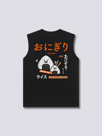 Bola de Arroz Camiseta sin Mangas