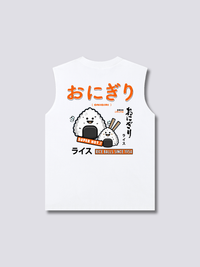 Bola de Arroz Camiseta sin Mangas
