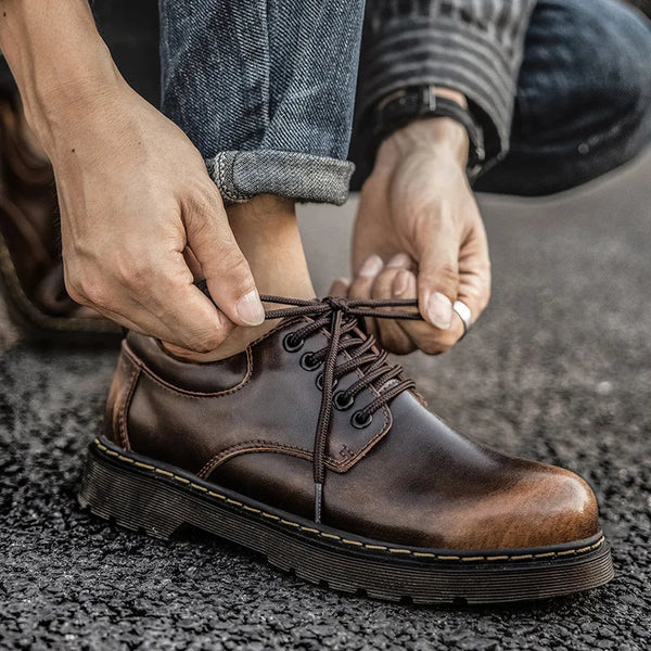Onyx · Botas Oxford de Cuero