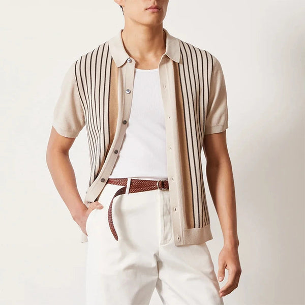 Aaron · Polo con Botones