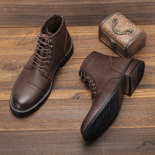 Ralph · Botas Derby Retro de Cuero