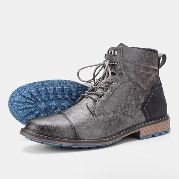 Nathan · Botas Voyager de Cuero Resistente
