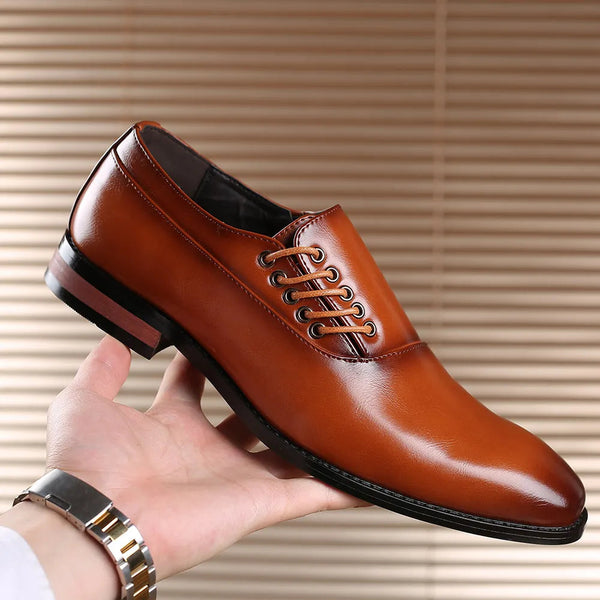 Bertolini · Zapatos Oxford de Cuero Clásicos