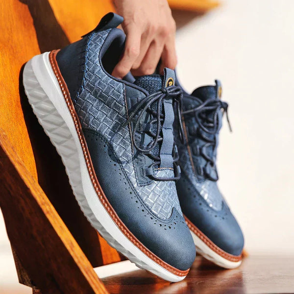 Oxford Ridge · Zapatillas de Cuero de Estilo Oxford