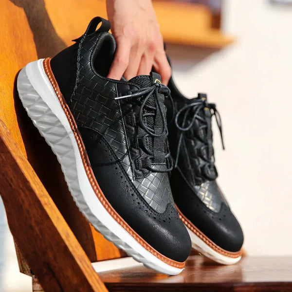 Oxford Ridge · Zapatillas de Cuero de Estilo Oxford