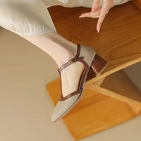 Catarina · Zapatos Ortopédicos de Tacón Medio