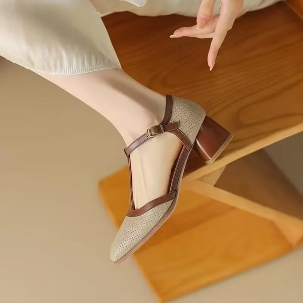 Catarina · Zapatos Ortopédicos de Tacón Medio