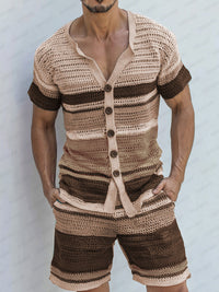 Conjunto Punto Rayas Resort Casual