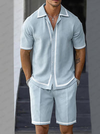 Conjunto Camisa Shorts Versatil Cómodo Fit