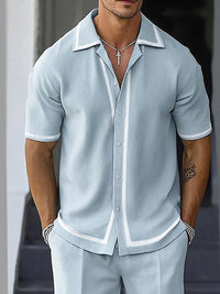 Conjunto Camisa Shorts Versatil Cómodo Fit