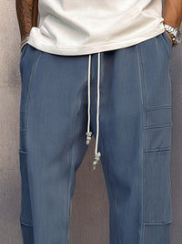 Pantalón Ante Holgado Cómodo y Elegante