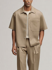 Conjunto Camisa Pantalón Elegancia Minimalista