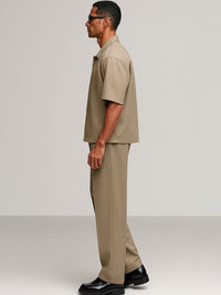Conjunto Camisa Pantalón Elegancia Minimalista