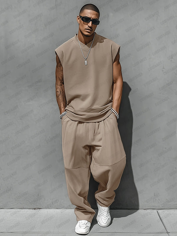 Conjunto Camiseta Tirantes y Pantalón Bomba Relaxed