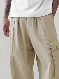 Pantalón Cargo Holgado 100% Algodón