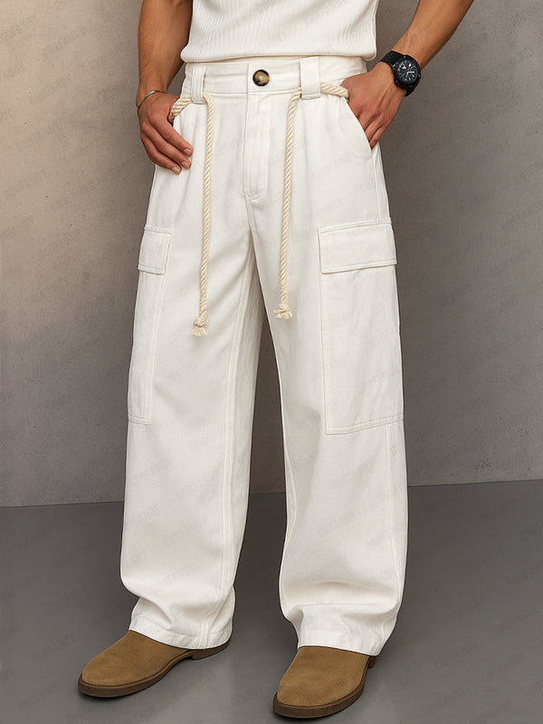 Pantalón Cargo 100% Algodón Moda