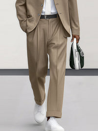 Conjunto Chaqueta Pantalón Traje Cómodo Moderno