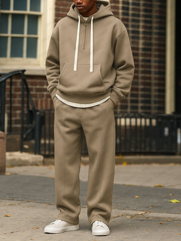 Conjunto Sudadera Capucha Jogger Holgado Deportivo