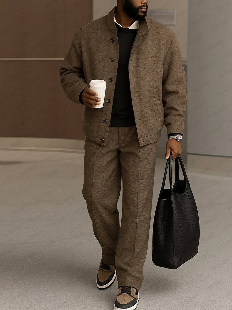 Conjunto Chaqueta Pantalón Duradero Moderno