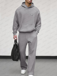 Conjunto Sudadera Capucha Pantalón Deportivo Cómodo