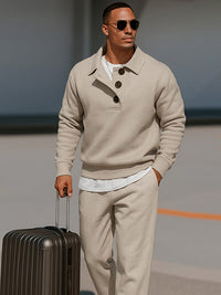Conjunto Polo Pantalón Casual Elegante