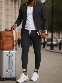 Conjunto Blazer Pantalón Estilo Atlético