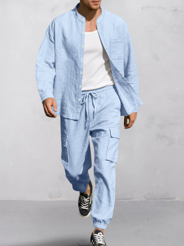 Conjunto Camisa Pantalón 100% Algodón Premium