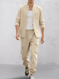 Conjunto Camisa Pantalón 100% Algodón Premium
