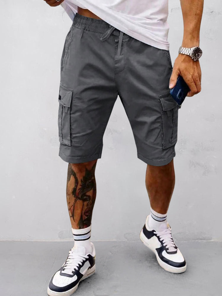 Shorts Cargo Utilitarios Relaxed Fit