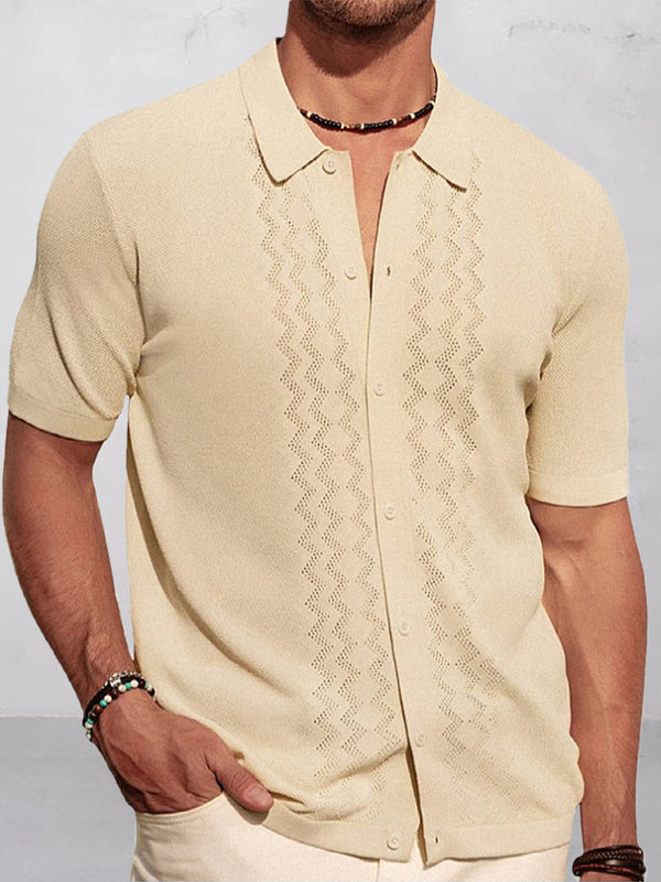 Camisa Punto Luxury Business Casual