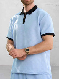 Conjunto Polo Jacquard Versátil