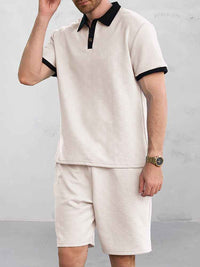 Conjunto Polo Jacquard Versátil