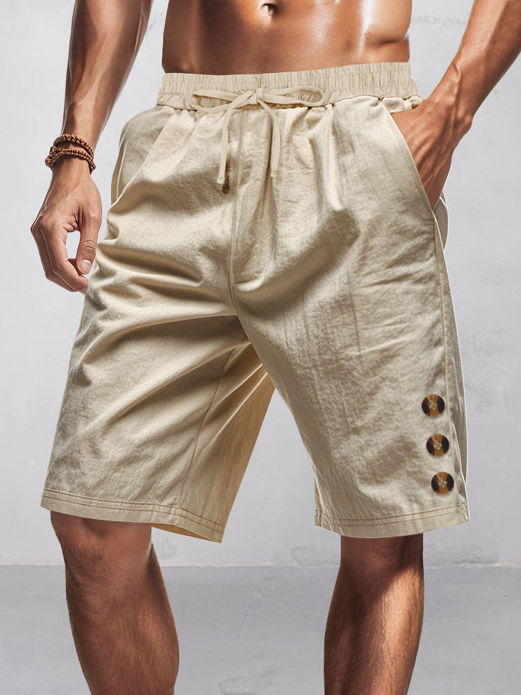 Shorts 100% Algodón Transpirables de Verano