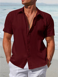 Camisa 100% Algodón Holgada Texturizada