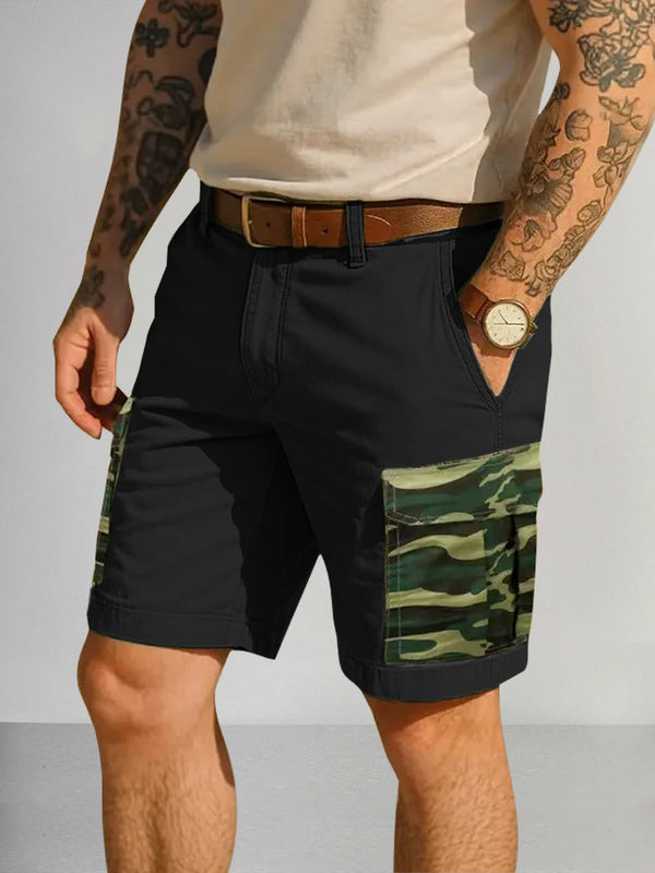 Shorts Cargo Camuflaje 100% Algodón