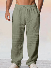 Pantalón Casual 100% Algodón con Cordón