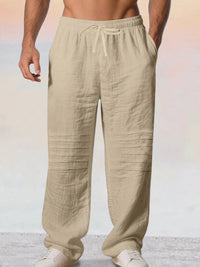 Pantalón Casual 100% Algodón con Cordón