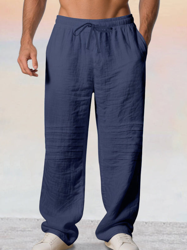 Pantalón Casual 100% Algodón con Cordón