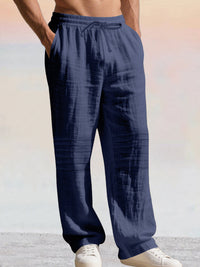 Pantalón Casual 100% Algodón con Cordón