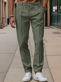 Pantalón Casual Business con Cinturilla Cómoda
