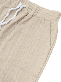 Pantalón Jogger Jacquard Holgado Casual