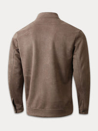 Chaqueta Ante Ocio Clásica Cómoda