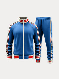 Conjunto Chaqueta Pantalón Rayas Contrastadas Deportivo